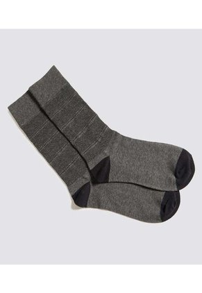 Medias Para Hombre Caña Larga Color Pack X Marca Ostu #60980252