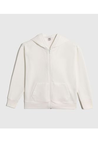 Buzo Infantil Niña Zipper Color Crema Marca Ostu #90060153 Ostu