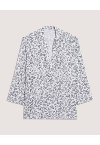 Blusa  Para Mujer Manga 3/4 Color Hueso Marca Ostu #40121292 Ostu