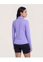 Buzo  Para Mujer Cuello Alto O Cuello Tortuga Color Lila Marca Ostu #40060510 de Ostu