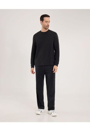 Pantalón Para Hombre Jogger Color Negro Marca Ostu #60070456