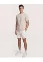 Bermuda  Para Hombre Jogger Corto Color Crema Marca Ostu #60100476 de Ostu