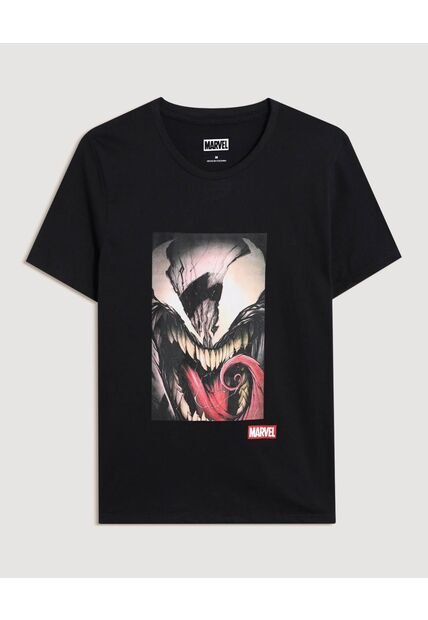 Camiseta  Para Hombre Manga Corta Cuello Redondo Color Negro Marca Ostu #60091927