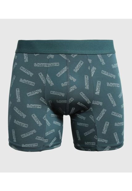 Pantaloncillo Para Hombre Boxer Filete Corto Microfibra Color Verde Marca Ostu #60000502