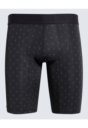 Boxer Para Hombre Filete Medio Microfibra Color Negro Marca Ostu #60000480