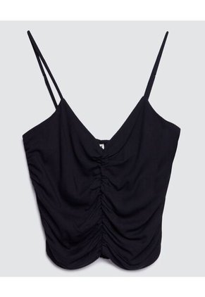 Blusa Para Mujer Manga Sisa Color Negro Marca Ostu #40120871