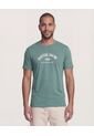 Camiseta  Para Hombre Manga Corta Cuello Redondo Color Verde Marca Ostu #60091900 de Ostu