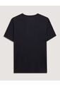 Camiseta  Para Hombre Manga Corta Cuello Redondo Color Negro Marca Ostu #60091921 de Ostu