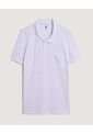 Polo  Para Hombre Cuello Tejido Con Bolsillo Color Blanco Marca Ostu #60110871 de Ostu