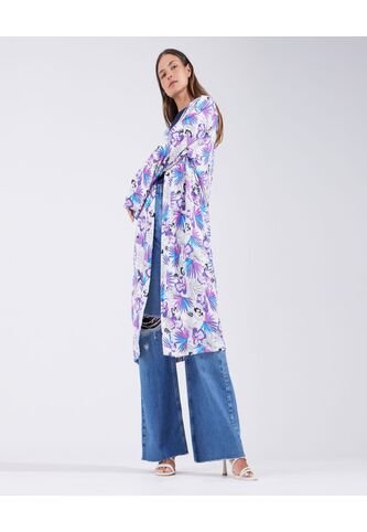 Chaqueta Para Mujer Kimono Color Blanco Marca Ostu #40080171 Ostu