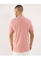 Polo Para Hombre Cuello Mao Sin Bolsillo Color Rosa Marca Ostu #60110839 de Ostu