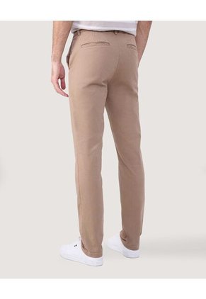 Pantalon Para Hombre Chino Color Café Claro Marca Ostu #60070418
