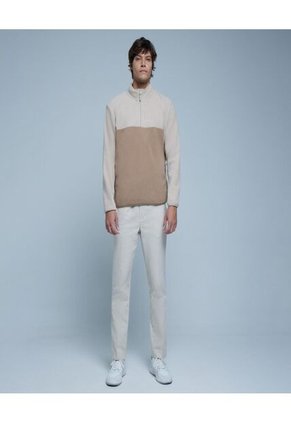 Chaqueta Para Hombre  Color Beige Marca Ostu #60080131