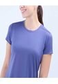 Camiseta Para Mujer Manga Corta Cuello Redondo Color Azul  Marca Ostu #40092266 de Ostu