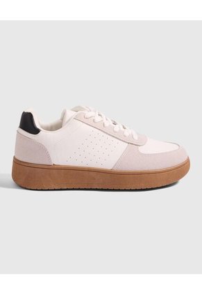 Tenis Para Hombre Casual Color Blanco Marca Ostu #60720098