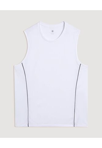 Camiseta  Para Hombre Manga Sisa Cuello Redondo Color Blanco Marca Ostu #60091929 Ostu