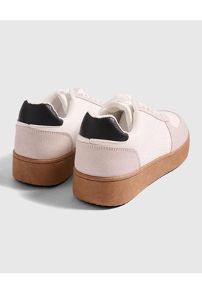 Tenis Para Hombre Casual Color Blanco Marca Ostu #60720098