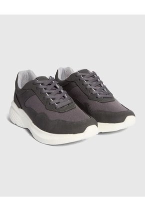 Tenis Para Hombre Casual Color Gris Marca Ostu #60720112