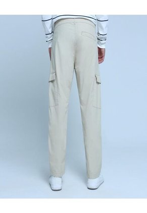 Pantalon Para Hombre Jogger Color Beige Marca Ostu #60070305