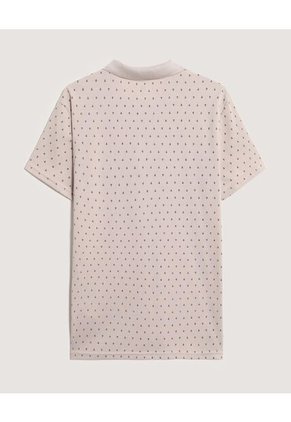 Polo  Para Hombre Cuello Tejido Con Bolsillo Color Beige Marca Ostu #60110872