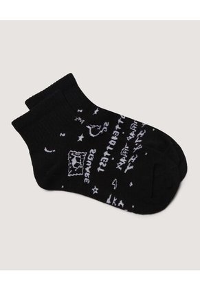 Medias Infantil Niño Tobillera Color Negro Marca Ostu #80980153