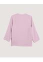 Blusa  Para Mujer Manga 3/4 Color Lila Marca Ostu #40121287 de Ostu