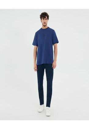 Jean Para Hombre Carrot Color Azul Marca Ostu #60160433