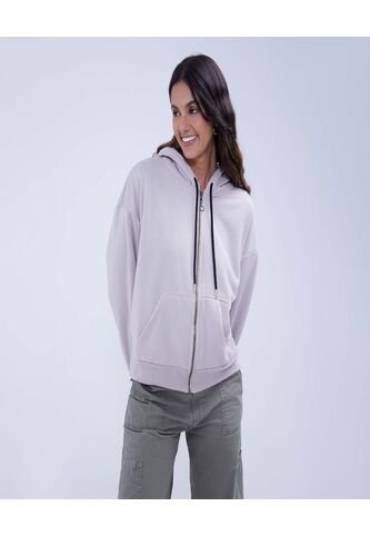 Buzo Para Mujer Zipper Color Beige Marca Ostu #40060348 Ostu