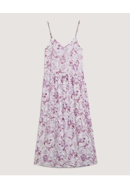 Vestido  Para Mujer M/Sisa Largo Color Lila Marca Ostu #40170381