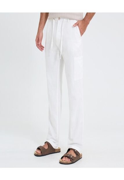 Pantalón Para Hombre Moda Color Crema Marca Ostu #60070447