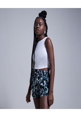 Short Para Mujer  Color Verde  Marca Ostu #40190222 Ostu