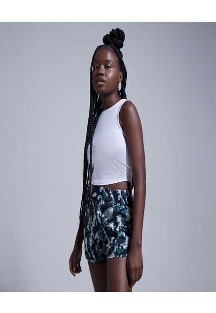 Short Para Mujer  Color Verde  Marca Ostu #40190222