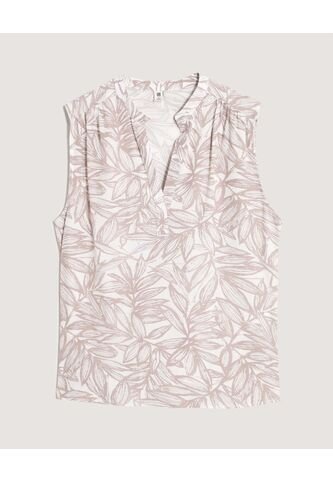 Blusa  Para Mujer Manga Sisa Color Beige Marca Ostu #40121264 Ostu