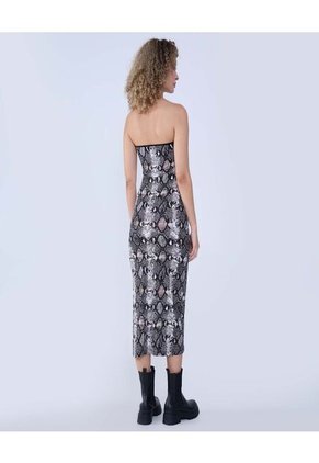 Vestido Para Mujer Manga Sisa Color Negro Marca Ostu #40170298