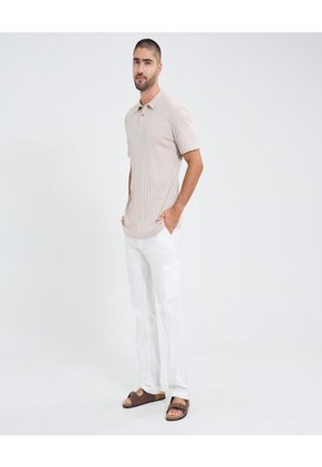 Pantalón Para Hombre Moda Color Crema Marca Ostu #60070447