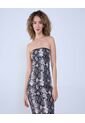 Vestido Para Mujer Manga Sisa Color Negro Marca Ostu #40170298 de Ostu