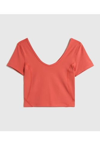 Top Para Mujer  Color Coral Marca Ostu #40220440 Ostu