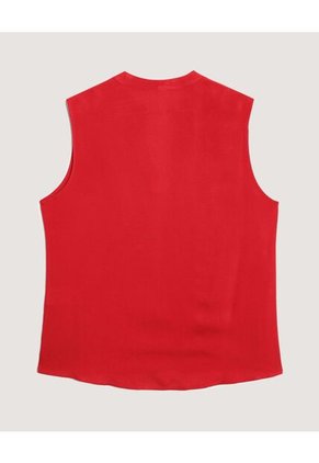 Blusa  Para Mujer Manga Sisa Color Rojo Marca Ostu #40121262