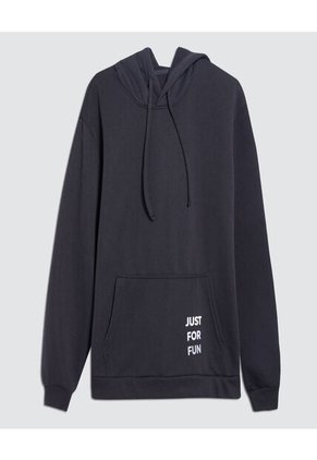 Buzo Para Hombre Hoodie Color Negro Marca Ostu #60060273