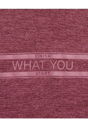 Camiseta Para Mujer Manga Corta Color Vino Marca Ostu #40092189