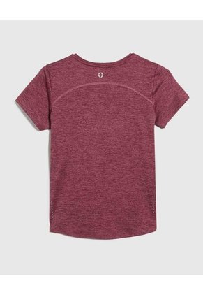 Camiseta Para Mujer Manga Corta Color Vino Marca Ostu #40092189