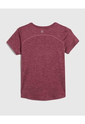 Camiseta Para Mujer Manga Corta Color Vino Marca Ostu #40092189