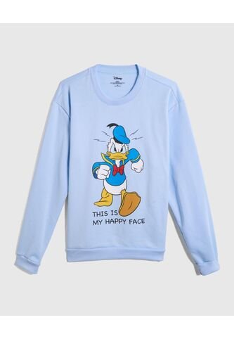 Buzo Donald Duck 90 Azul  Para Hombre #60060411 Ostu Ostu