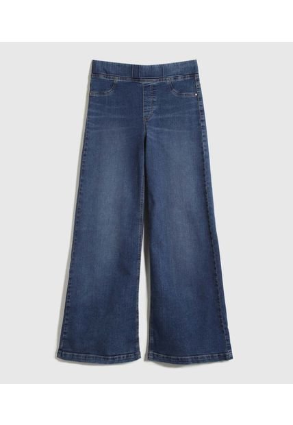 Jean Para Mujer Wide-Leg Color Azul Marca Ostu #40160586
