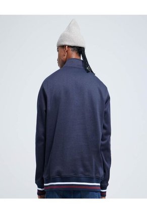 Buzo Para Hombre Cuello Alto O Cuello Tortuga Color Azul  Marca Ostu #60060409