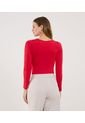 Body Para Mujer Manga Larga Color Rojo Marca Ostu #40200200 de Ostu