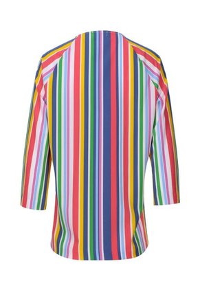 Blusa Para Mujer Manga 3/4 Color Azul  Marca Ostu #40120423