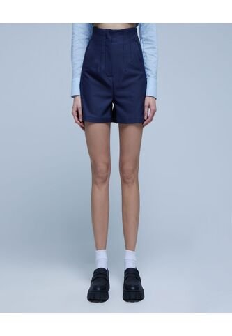 Short Para Mujer  Color Azul  Marca Ostu #40190269 Ostu