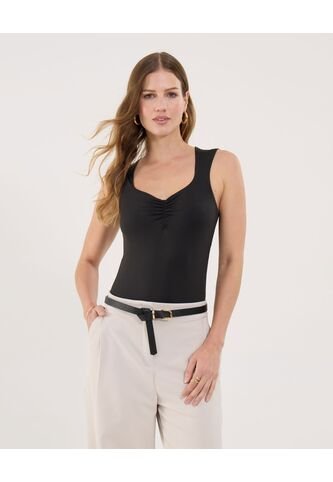 Body Para Mujer Manga Sisa Color Negro Marca Ostu #40200193 Ostu