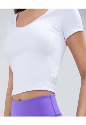 Crop Top Para Mujer Crop Top Color Blanco Marca Ostu #40091750